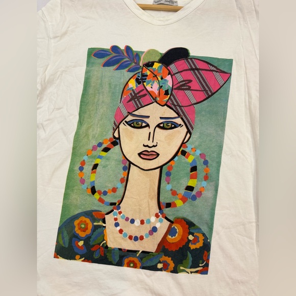 Zara limited edition women in art graphic tee | Size M - Picture 3 of 5